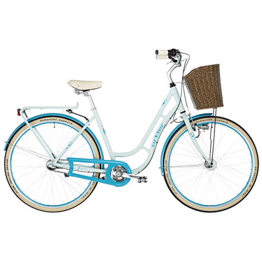 Bicicleta holandesa ORTLER SANFJORD WAVE Blanco/Azul 2019 0